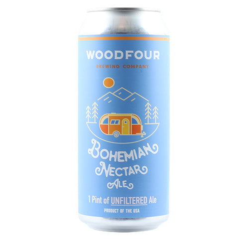 Woodfour Bohemian Nectar Sour Ale by Woodfour Brewing Company, beer label