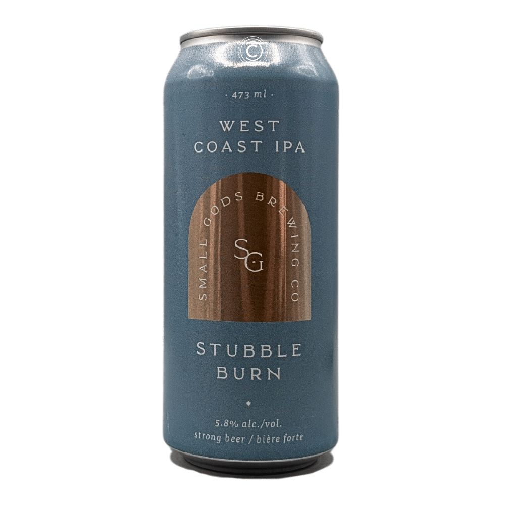 Stubble Burn West Coast IPA by Small Gods Brewing Co., beer label