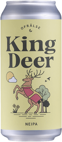 King Deer by Ofrälse Brygghus, beer label