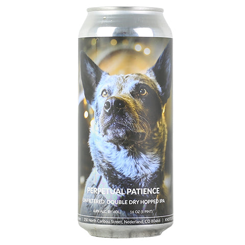 Knotted Root Perpetual Patience IPA by Knotted Root Brewing, beer label