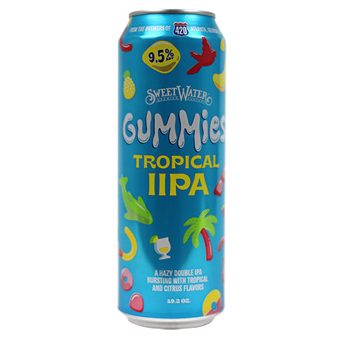 Sweetwater Gummies Tropical IIPA by SweetWater Brewing Co, beer label