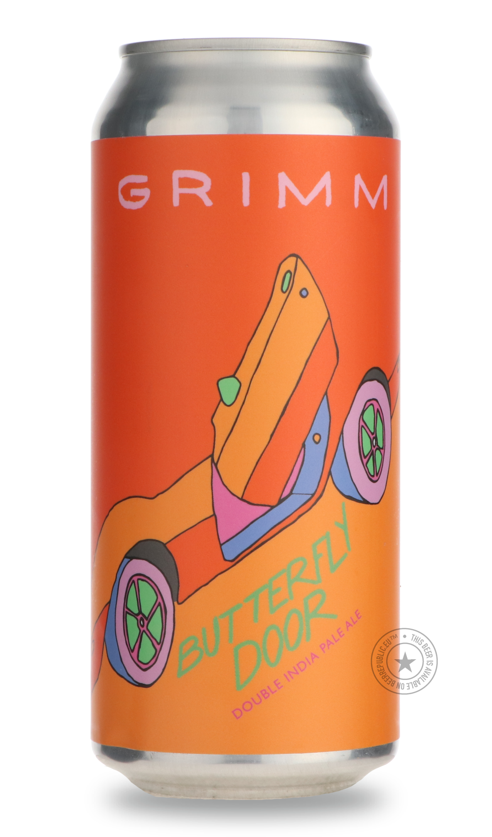 Butterfly Door by Grimm, beer label