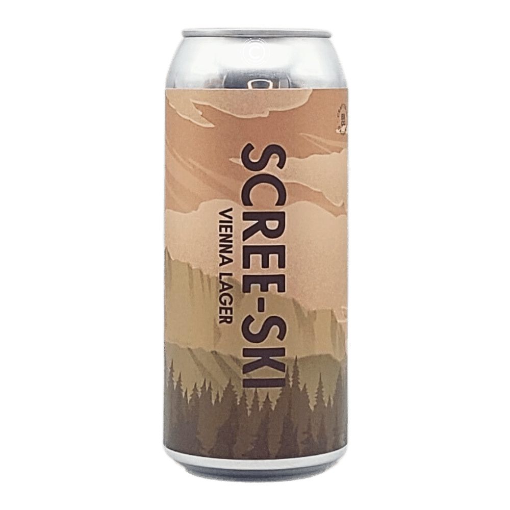 Scree-Ski Vienna Lager by Born Brewing Co., beer label