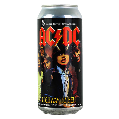 KnuckleBonz/Decadent AC/DC "Highway To Hell" Helles Lager by Knucklebonz, beer label