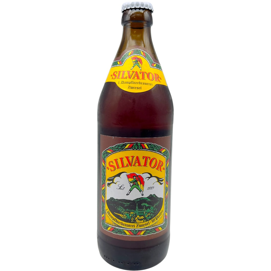 1. Dampfbierbrauerei Zwiesel Silvator by Weihenstephaner, beer label
