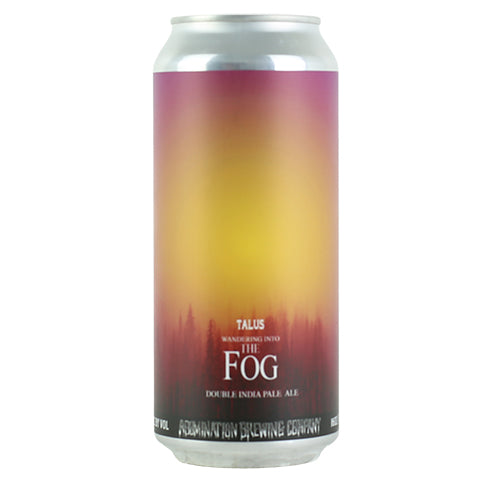 Abomination Wandering Into the Fog (Talus) by Abomination Brewing Company, beer label