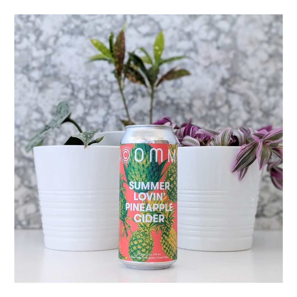 x Collective A Craft Beer Shop Summer Lovin' Pineapple Cider by Uncommon Cider Co., beer label