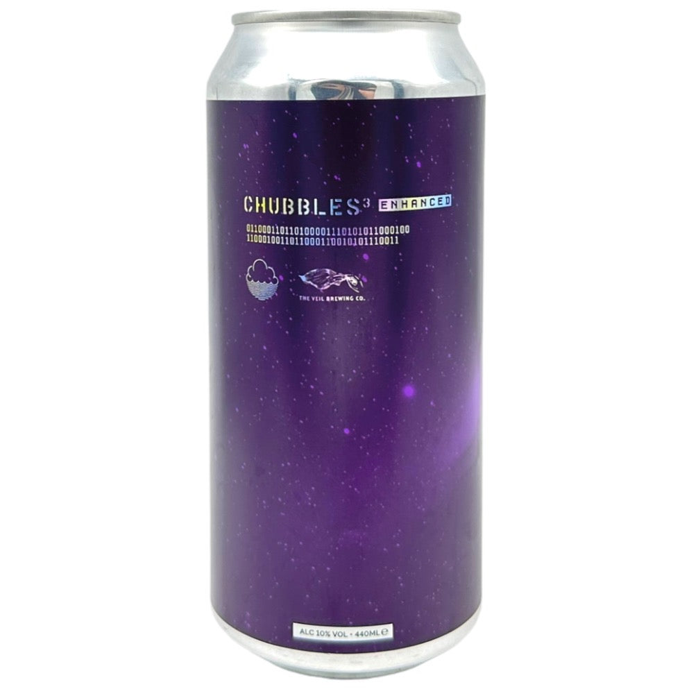 Cloudwater x The Veil  Chubbles³: Enhanced 2025 by Cloudwater, beer label