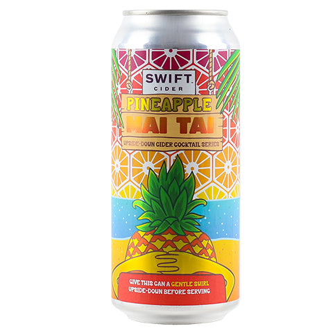 Swift Pineapple Mai Tai Cider by Swift Cider, beer label