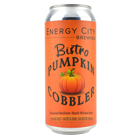 Energy City Bistro Pumpkin Cobbler Sour by Energy City Brewing, beer label