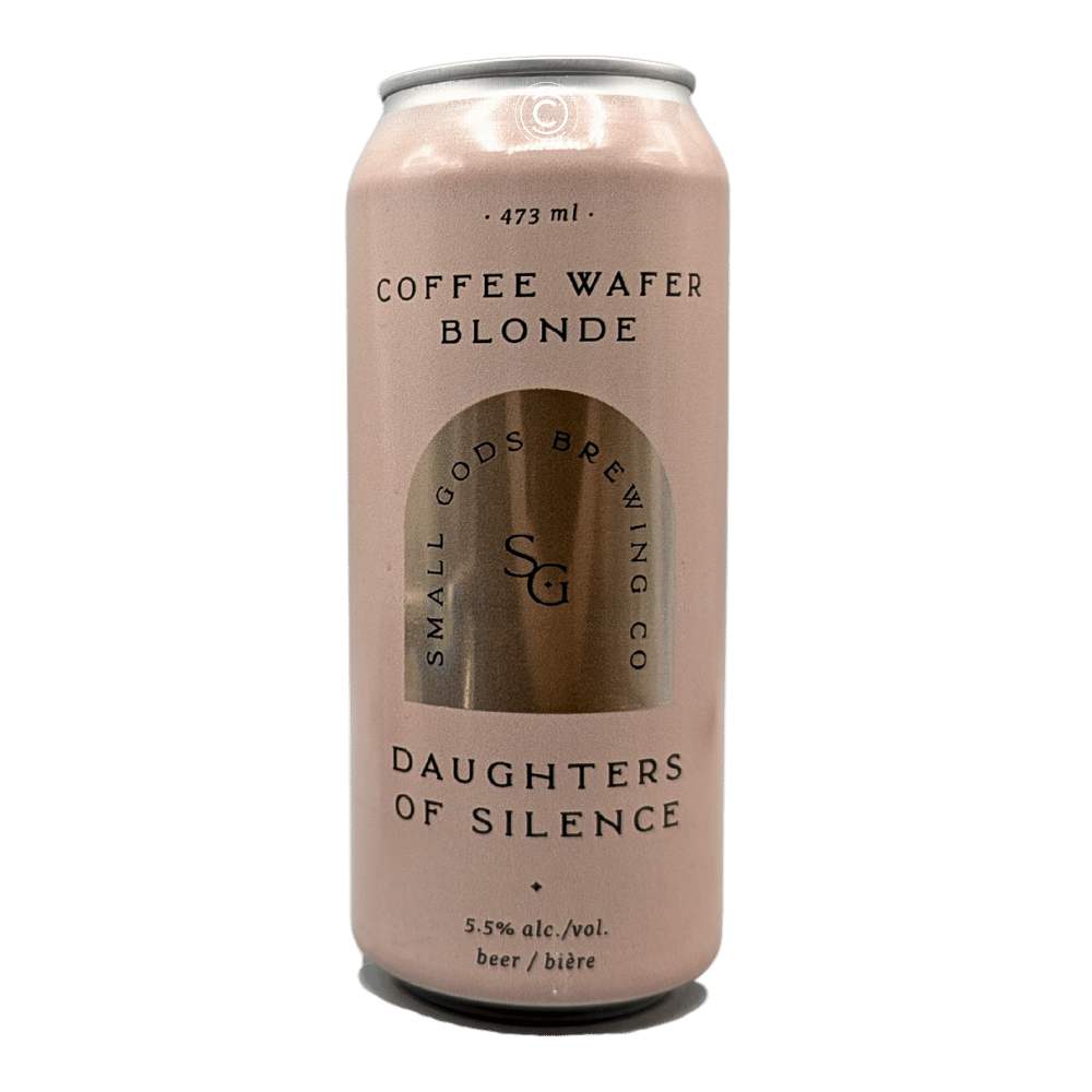 Daughters of Silence Coffee Wafer Blonde by Small Gods Brewing Co., beer label