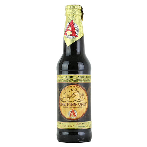 Avery One Ping Only Russian Imperial Stout by Avery Brewing Co, beer label