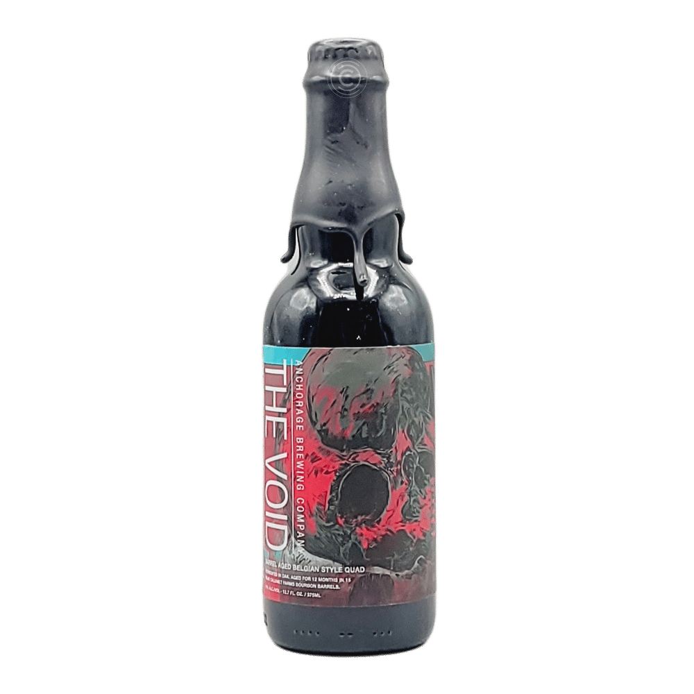 The Void Barrel-Aged Belgian Quadrupel by Anchorage Brewing, beer label