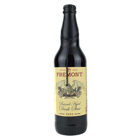 Fremont Bourbon Barrel Aged Dark Star 2023 by Fremont Brewing Co, beer label