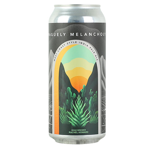 Nost Vaguely Melancholy IPA by Nost Brewing Project, beer label
