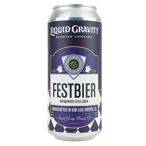Liquid Gravity Festbier by Liquid Gravity Brewing Company, beer label