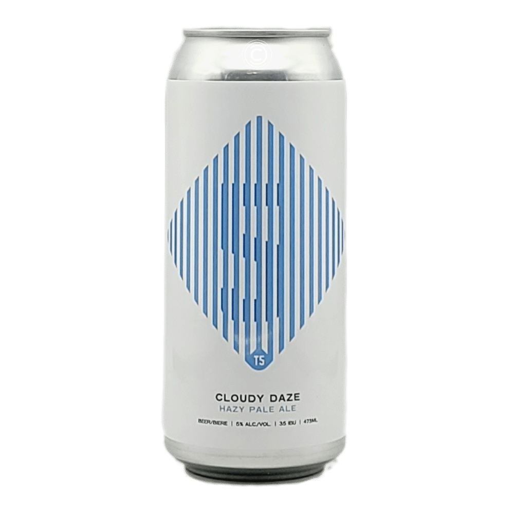 Cloudy Daze Hazy Pale Ale by Trolley 5 Brewery, beer label