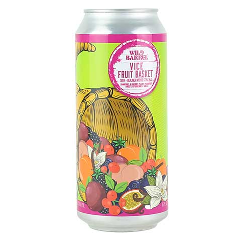 Wild Barrel Vice Fruit Basket by Wild Barrel Brewing Company, beer label