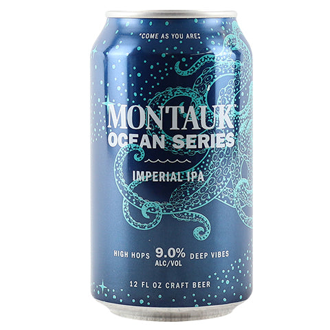Montauk Ocean Series Imperial IPA: Octopus Edition by Montauk Brewing Co, beer label