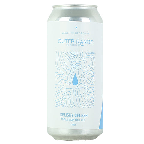 Outer Range Splishy Splash TIPA by Outer Range Brewing Co, beer label
