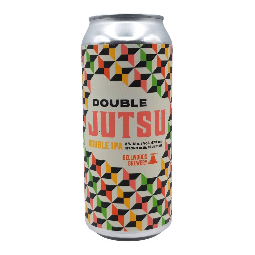 Double Jutsu Double IPA by Bellwoods Brewery, beer label