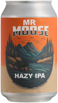 Mr Moose by Öbrygd, beer label