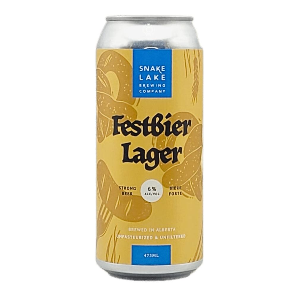 Festbier Lager by Snake Lake Brewing Company, beer label