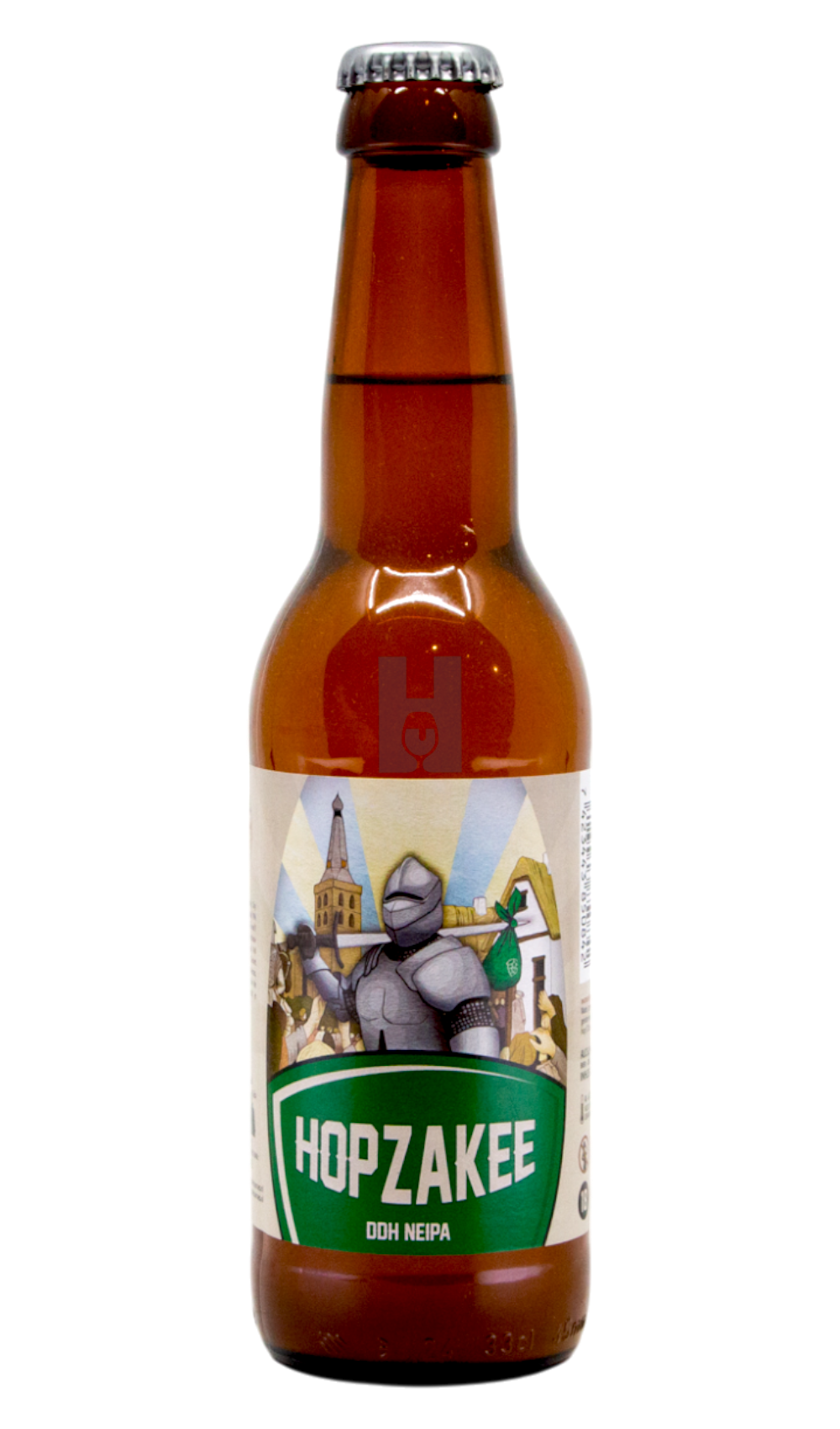 Het Platte Harnas Hopzakee by Het Platte Harnas, beer label