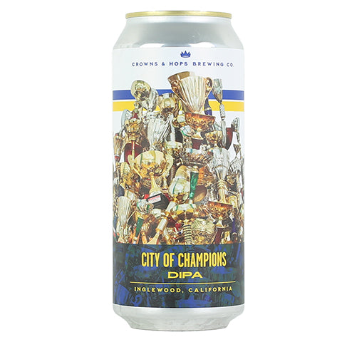 Crowns & Hops City Of Champions DIPA by Crowns & Hops, beer label