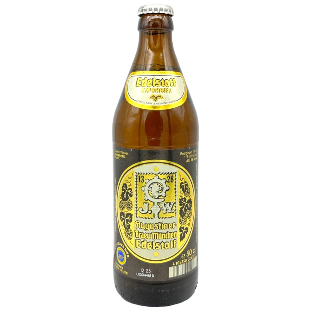 Augustiner-Bräu München Edelstoff by Augustiner-Bräu München, beer label
