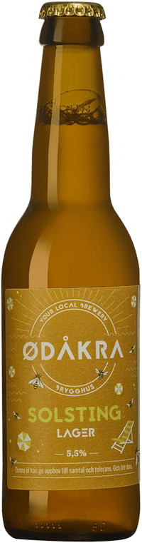 Solsting by Ödåkra Brygghus, beer label
