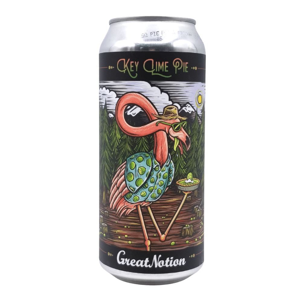 Key Lime Pie Gose by Great Notion Brewing, beer label