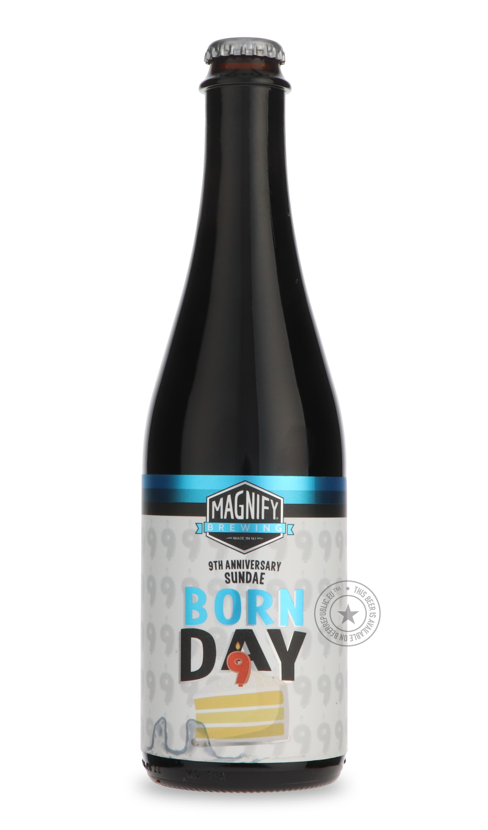 9th Anniversary Sundae Born Day by Magnify Brewing Company, beer label
