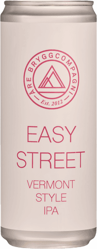 Easy Street IPA by Åre Bryggcompagni, beer label