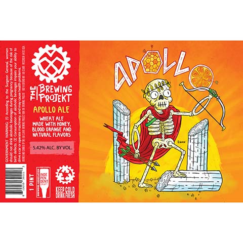 The Brewing Projekt Apollo Ale by The Brewing Projekt, beer label