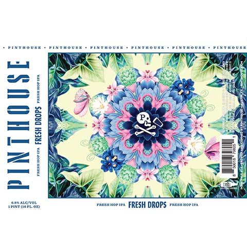 Pinthouse Fresh Drops Fresh Hop IPA by Pinthouse Brewing, beer label
