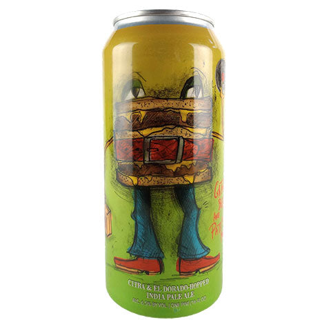 Hop Butcher Gator Belts And Patty Melts IPA by Hop Butcher For the World, beer label