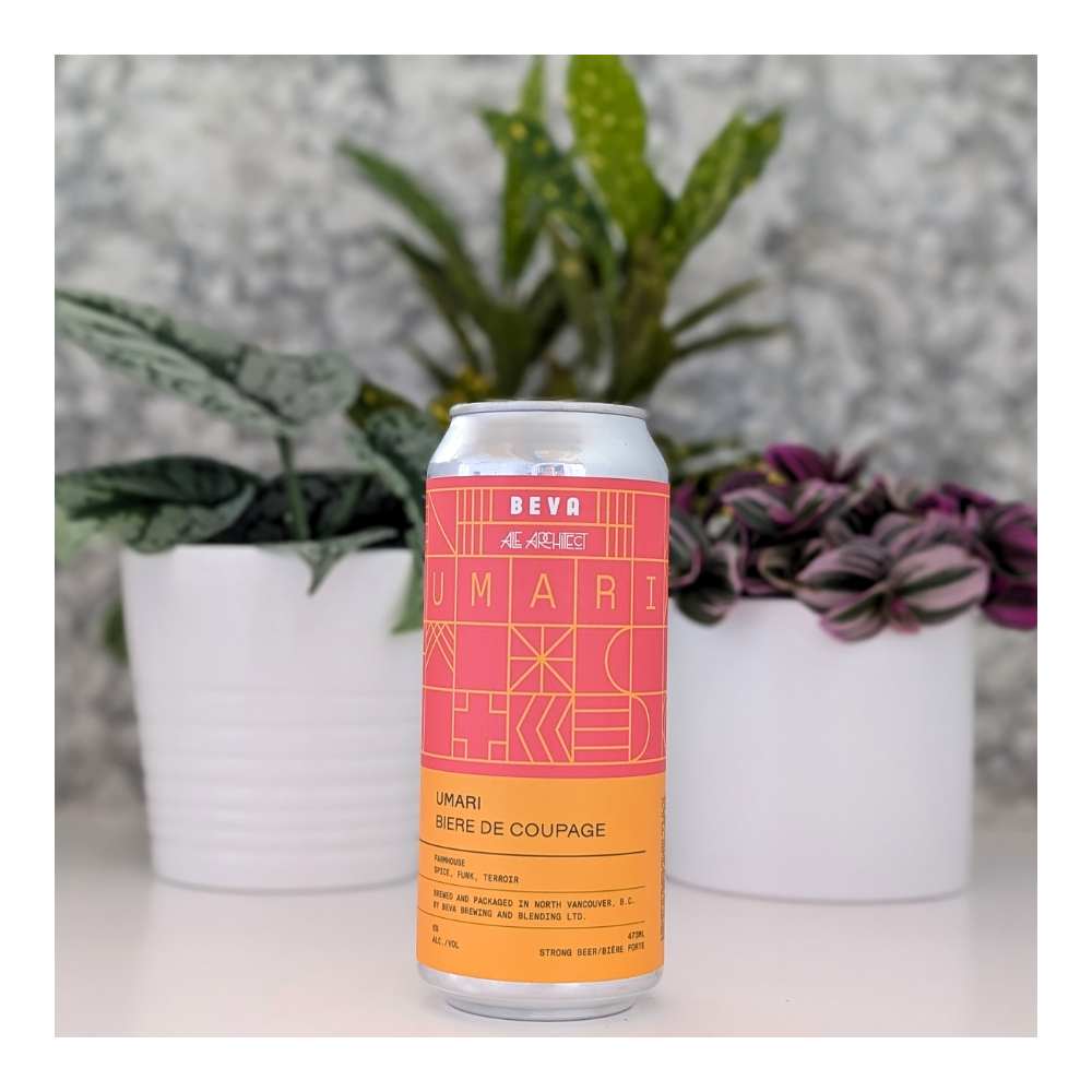 Umari Biere de Coupage by Beva Brewing & Blending x Ale Architect, beer label