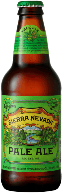Pale Ale by Sierra Nevada Brewing Co., beer label