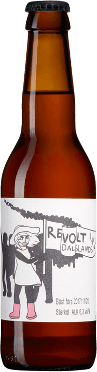 Dalslands IPA Revolt by Torrskogs Källarbryggeri, beer label