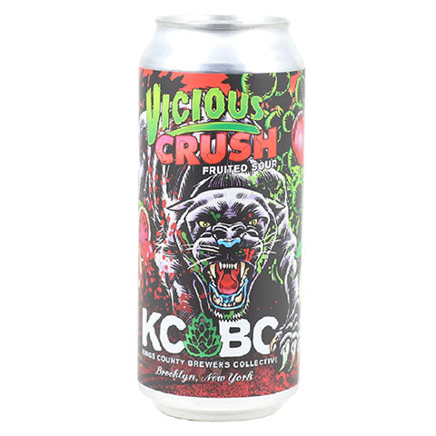 Kings County Brewers Collective Vicious Crush Sour Fruited by Kings County Brewers Collective, beer label