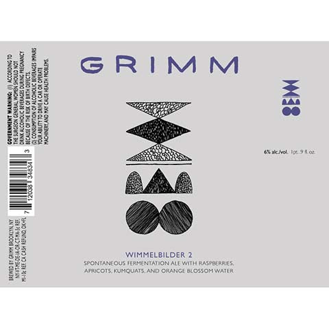 Grimm Wimmelbilder 2 by Grimm Artisanal Ales, beer label