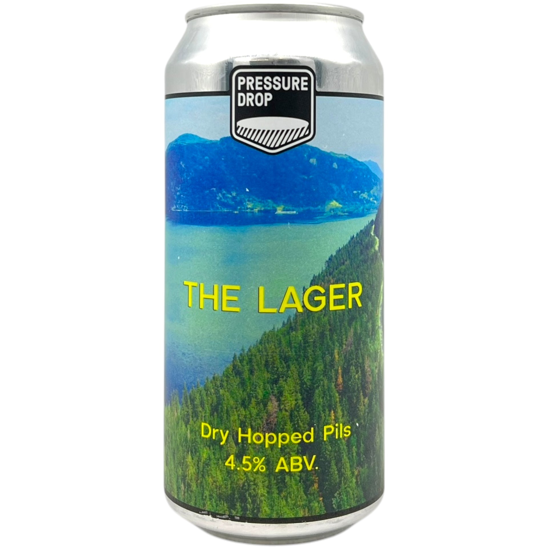 Pressure Drop The Lager by Pressure Drop Brewing, beer label