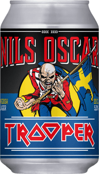 Nils Oscar Trooper by Nils Oscar Bryggeri och Bränneri AB, beer label