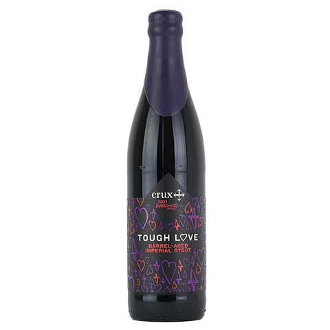 Crux Tough Love BANISHED Barrel-Aged Imperial Stout (2021) by Crux Fermentation Project, beer label