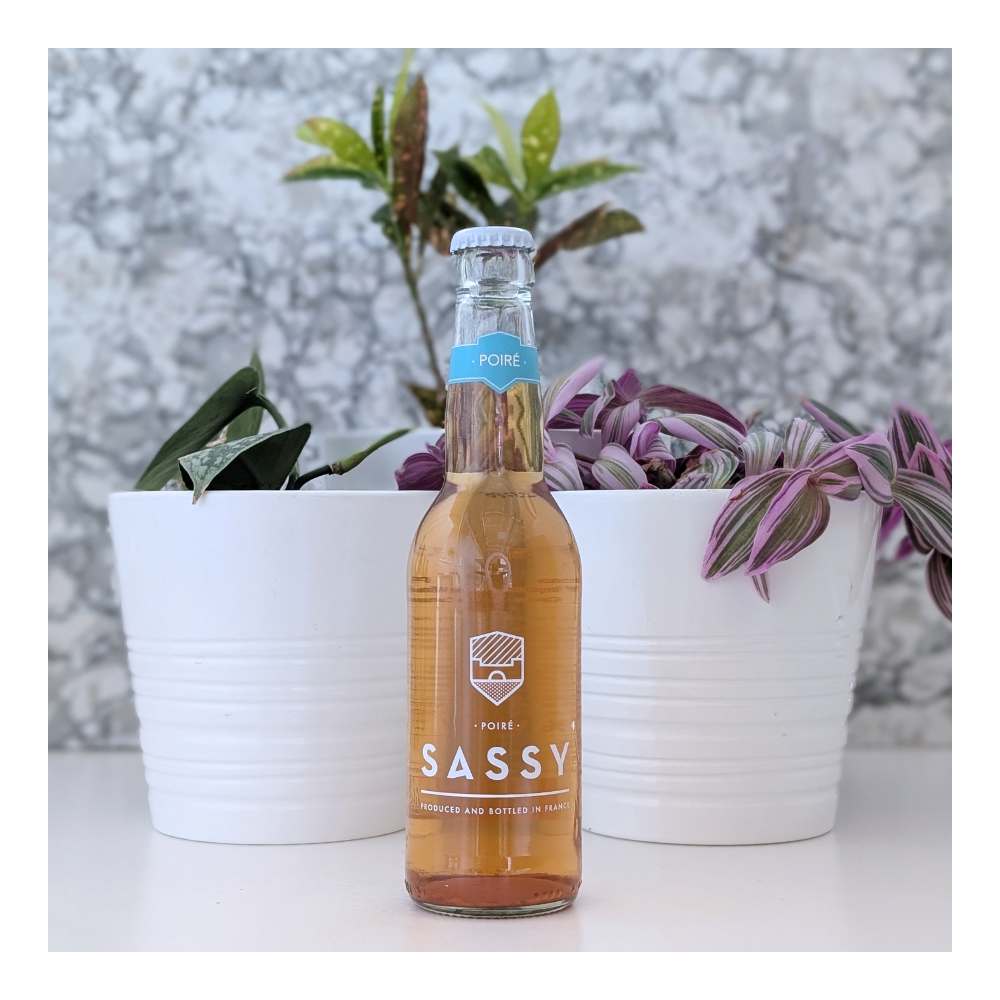 Poiré Perry Cider by Maison Sassy, beer label