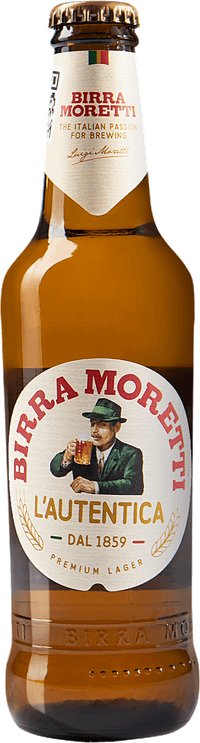 Birra Moretti by Heineken Italia, beer label