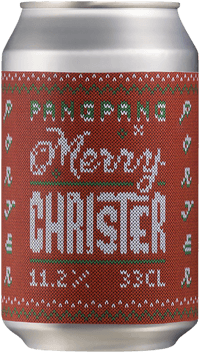 Merry Christer by PangPang Brewery, beer label