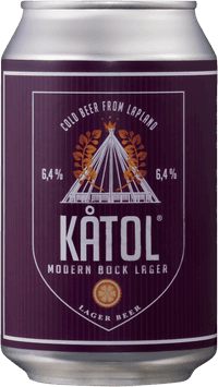 Northern Brewers Kåtöl Modern Bock by Norrlandsbryggarna, beer label