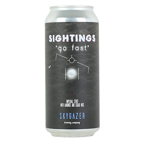Skygazer Sightings "go fast" Imperial Stout by SKYGAZER Brewing Co, beer label